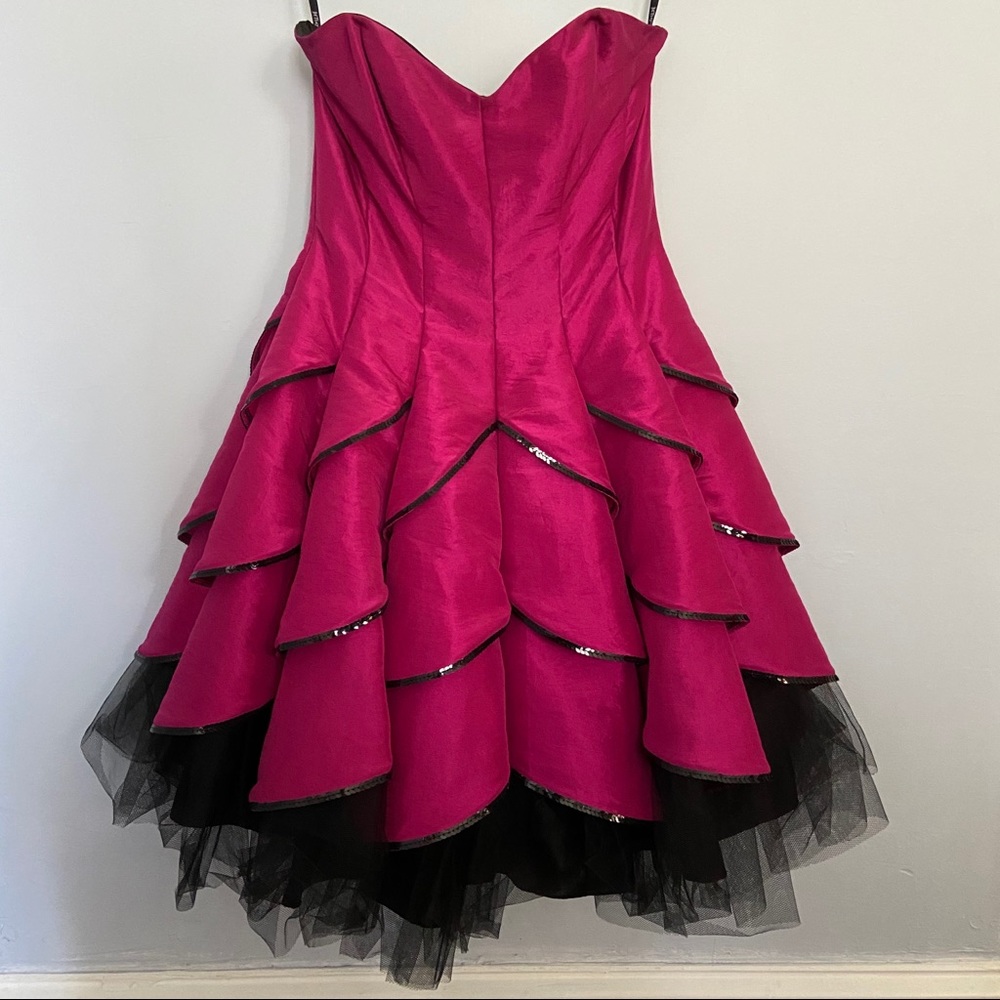 Betsey Johnson Evening Dahlia Formal Dress 4